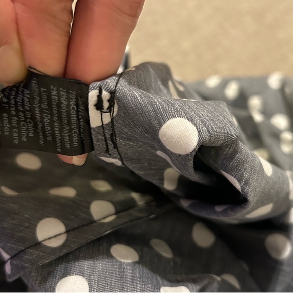 Caroline Constas Reyna Column Maxi Dress XS Polka Dot Puff Sleeve - Picture 16 of 16